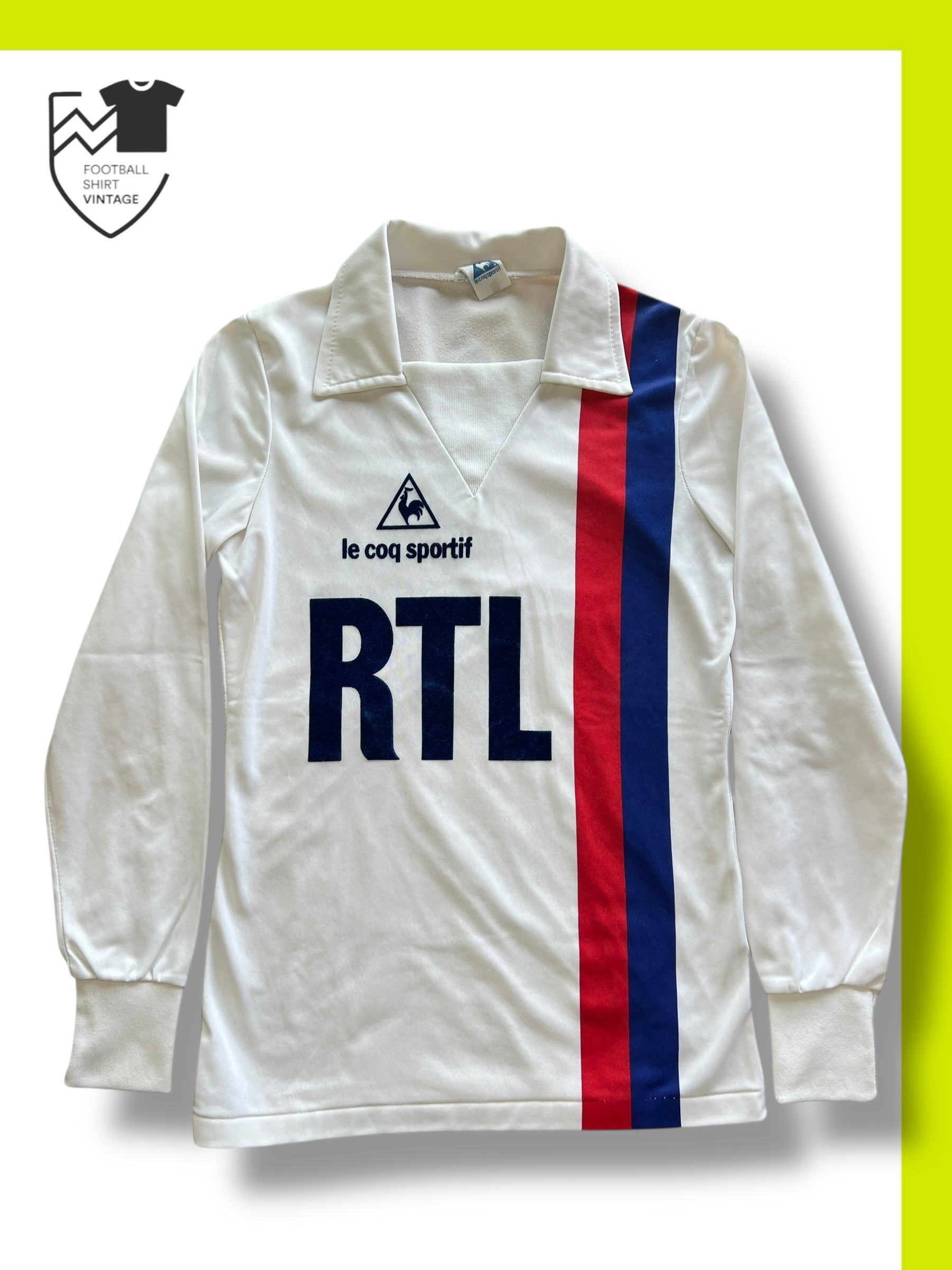 Maillot Vintage France 1981-1982 – Original, Taille M, Collector