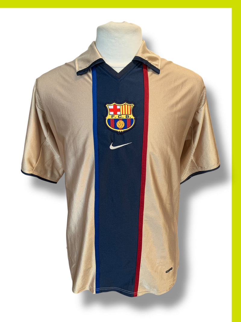Chargez l'image dans la visionneuse de la galerie, Barcelone 2001-2002 AWAY 10 RIVALDO