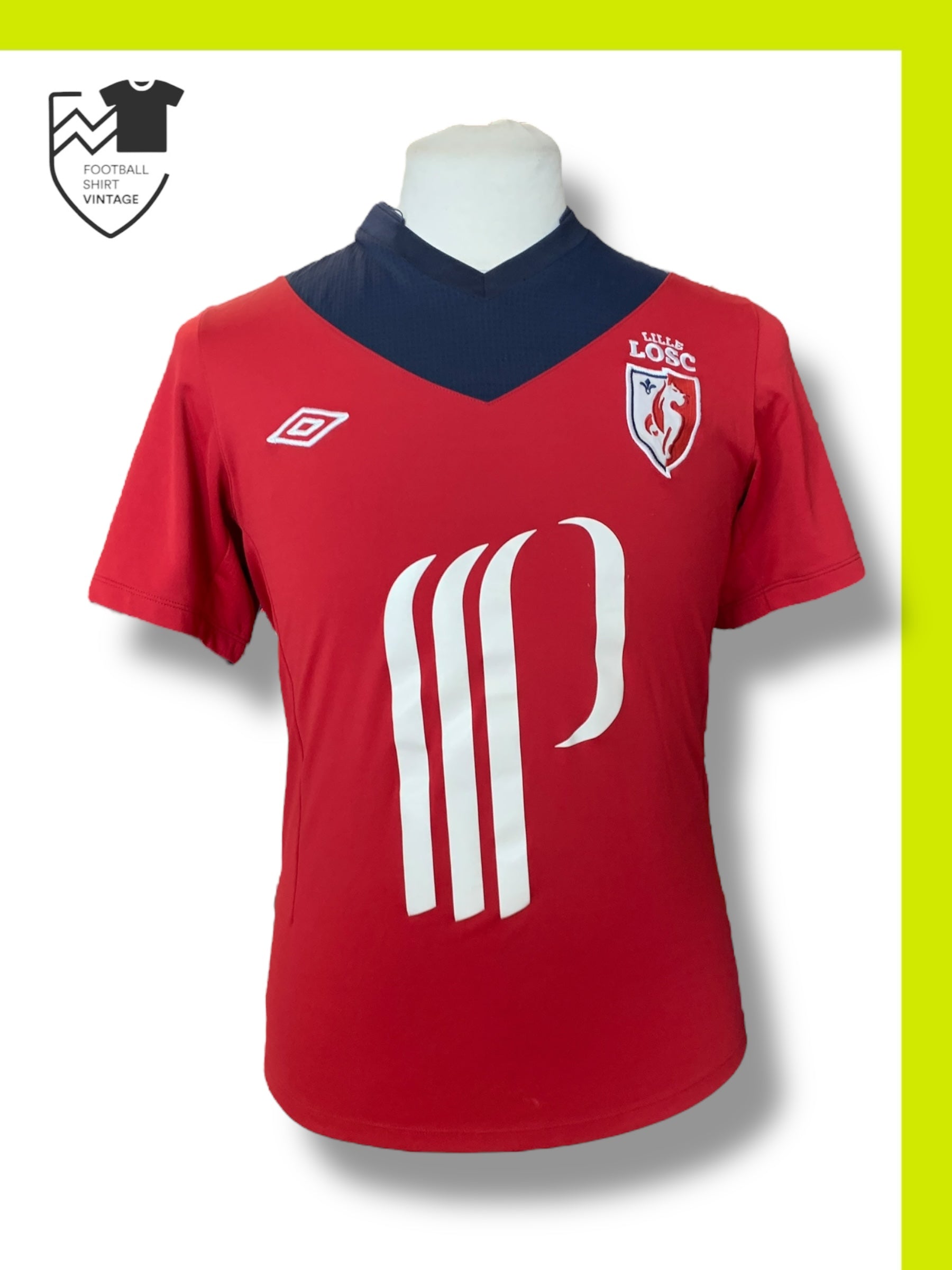 Maillot football vintage Lille 2007-2008 AWAY – Football Shirt Vintage