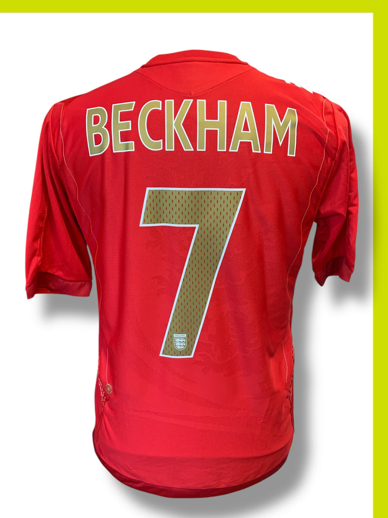 Chargez l'image dans la visionneuse de la galerie, Angleterre 2006 AWAY 7 BECKHAM