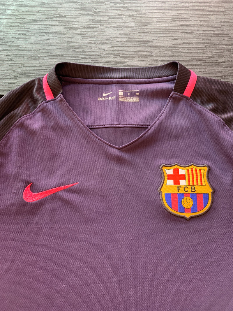 Chargez l'image dans la visionneuse de la galerie, Barcelone 2016-2017 AWAY 10 MESSI (S)
