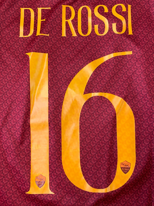 AS Roma 2018-2019 HOME 16 DE ROSSI