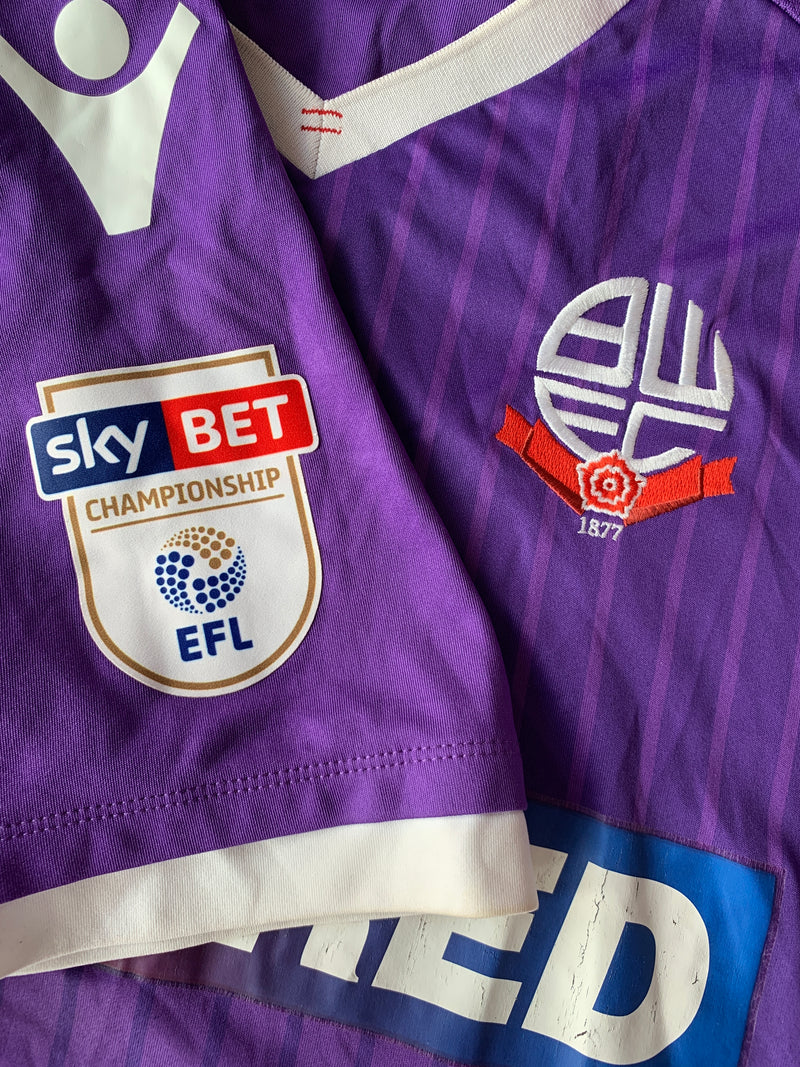 Chargez l'image dans la visionneuse de la galerie, Bolton Wanderers 2017-2018 AWAY 4 DERVITE (XL)