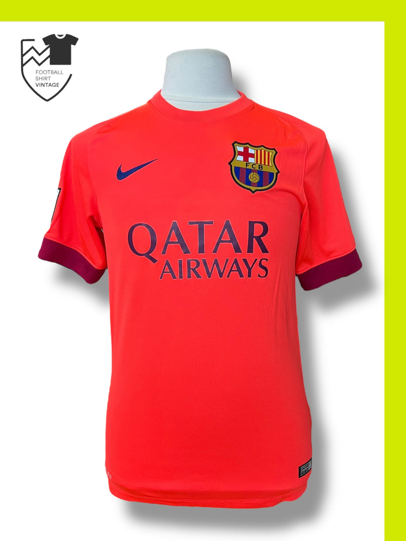 Chargez l'image dans la visionneuse de la galerie, Barcelone 2014-2015 AWAY 10 MESSI
