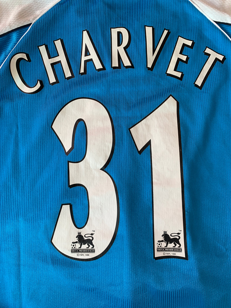 Chargez l'image dans la visionneuse de la galerie, Manchester City 2000-2001 HOME 31 CHARVET (L)