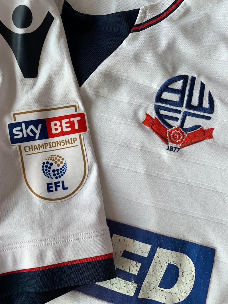 Chargez l'image dans la visionneuse de la galerie, Bolton Wanderers 2017-2018 HOME 4 DERVITE (XL)