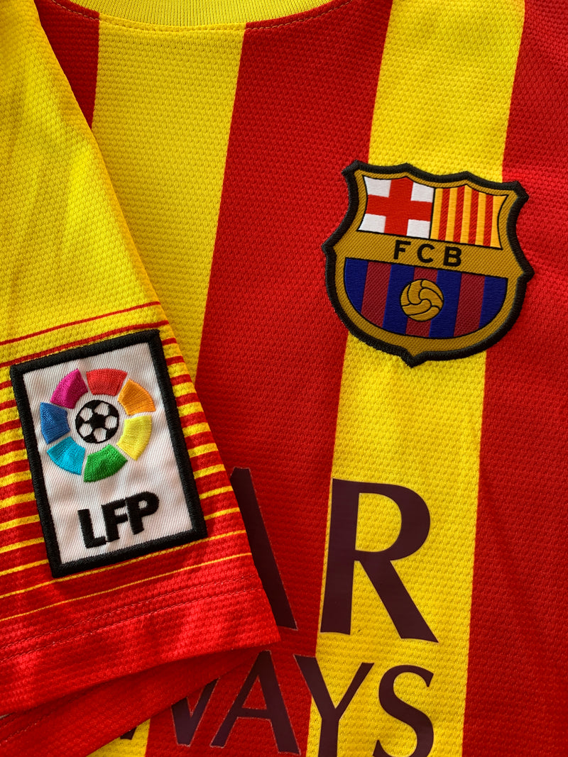 Chargez l'image dans la visionneuse de la galerie, Barcelone 2013-2014 AWAY 10 MESSI (XL)