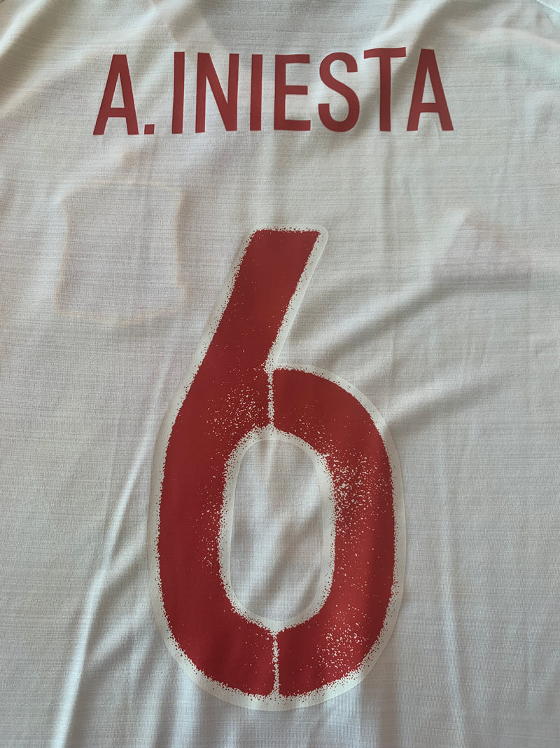 Chargez l'image dans la visionneuse de la galerie, Espagne 2016 AWAY 6 A.INIESTA (M)