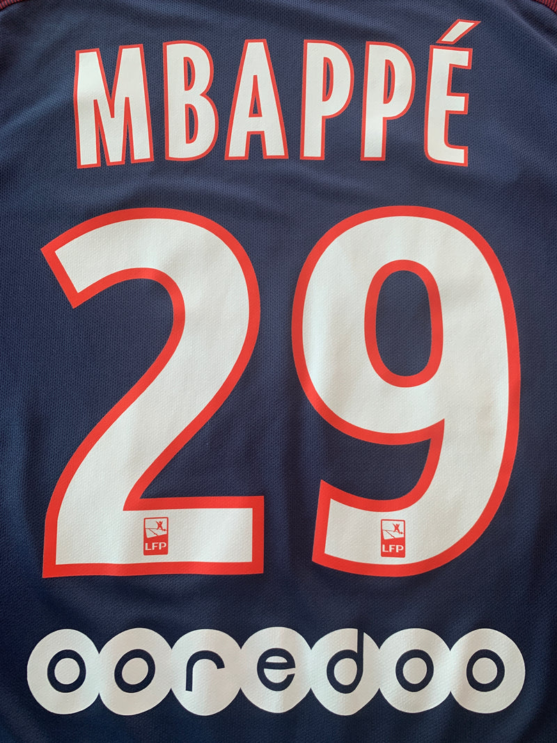 Chargez l'image dans la visionneuse de la galerie, PSG 2017-2018 HOME 29 MBAPPE (M)