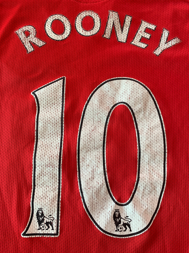 Chargez l'image dans la visionneuse de la galerie, Manchester United 2007-2008 HOME 10 ROONEY (S)
