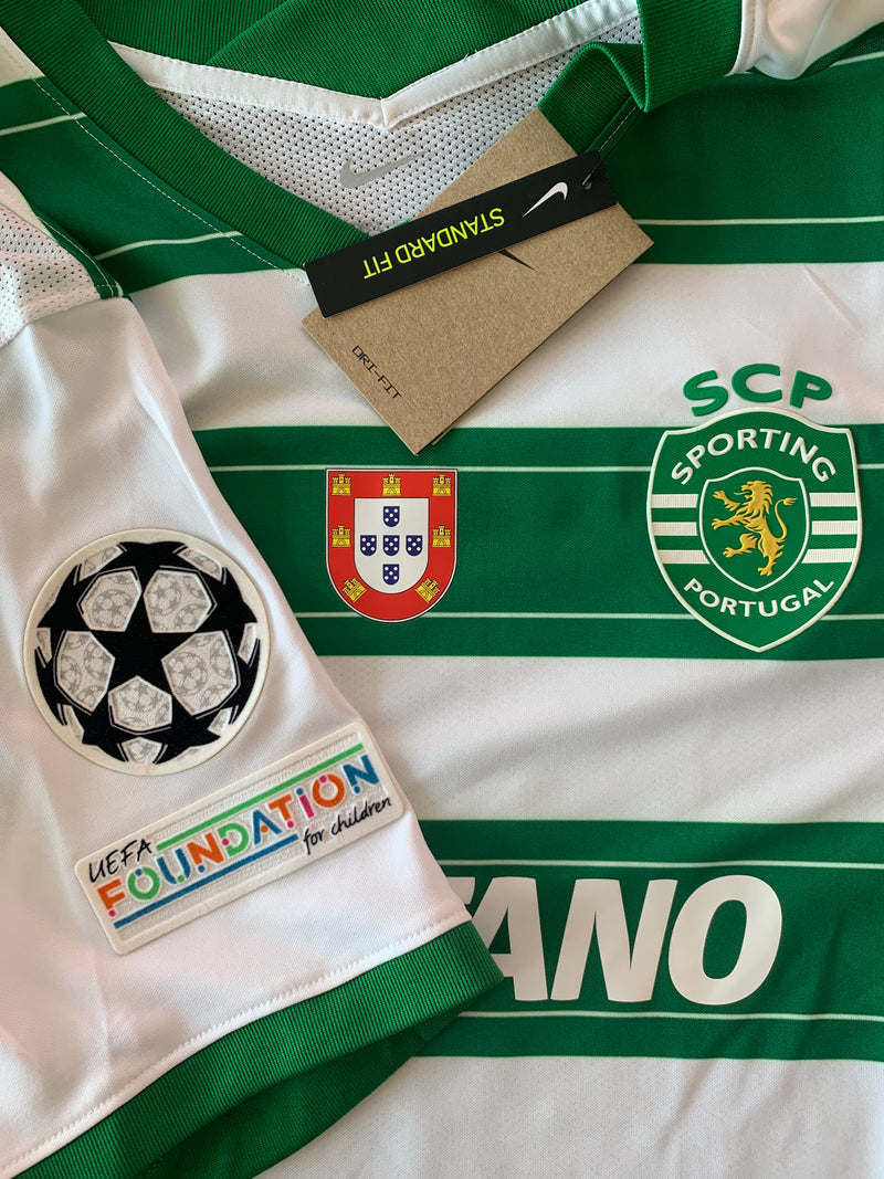 Chargez l'image dans la visionneuse de la galerie, Sporting Portugal 2021-2022 HOME 17 SARABIA (XXL)