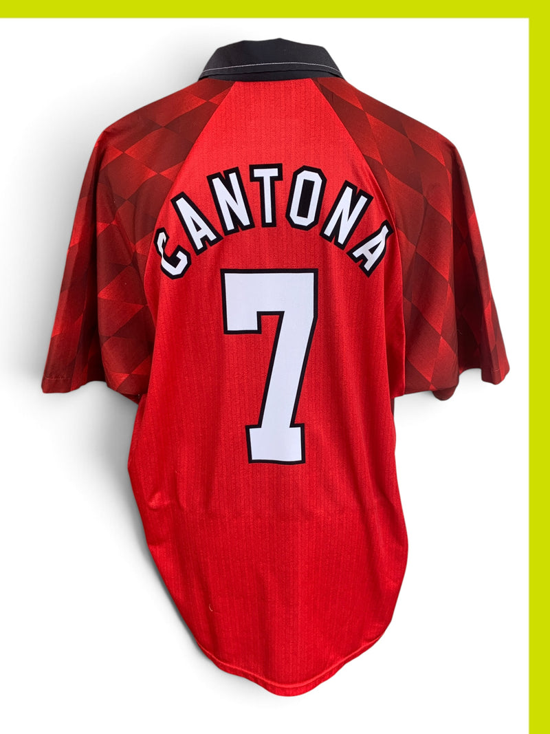 Chargez l'image dans la visionneuse de la galerie, Manchester United 1996-1997 HOME 7 CANTONA (XL)