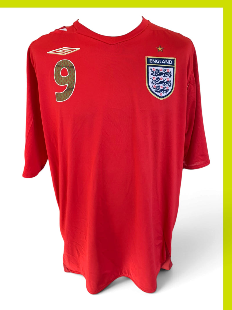 Chargez l'image dans la visionneuse de la galerie, Angleterre 2006 AWAY 9 ROONEY (XL)