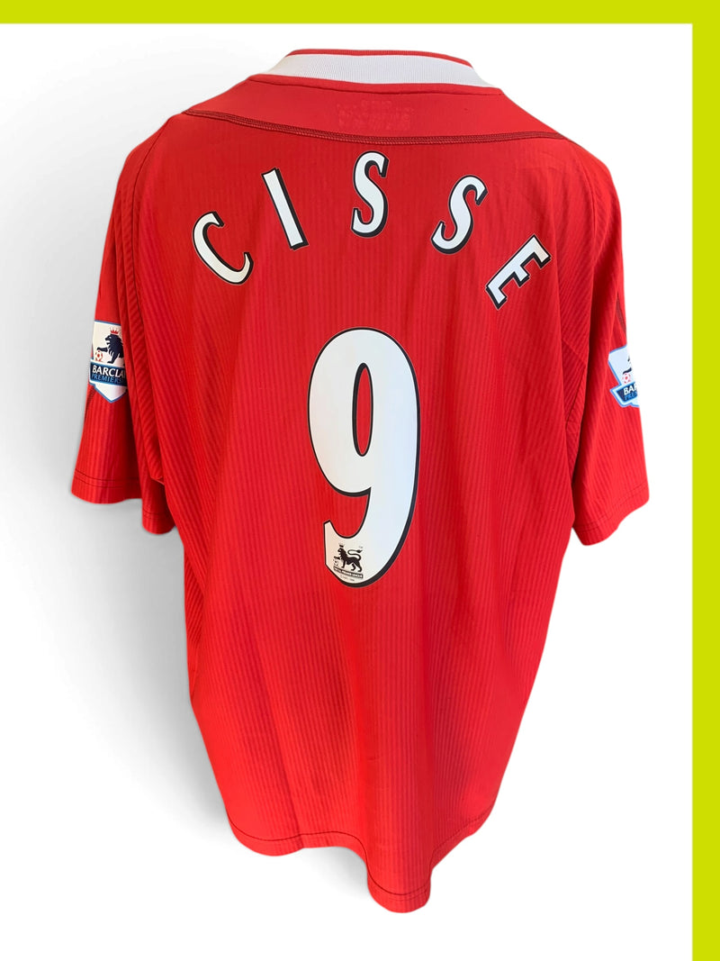 Chargez l'image dans la visionneuse de la galerie, Liverpool 2004-2005 HOME 9 CISSE (XL)