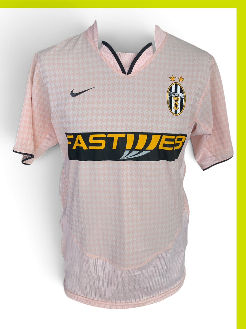 Chargez l'image dans la visionneuse de la galerie, Juventus 2003-2004 AWAY 17 TREZEGUET (S)