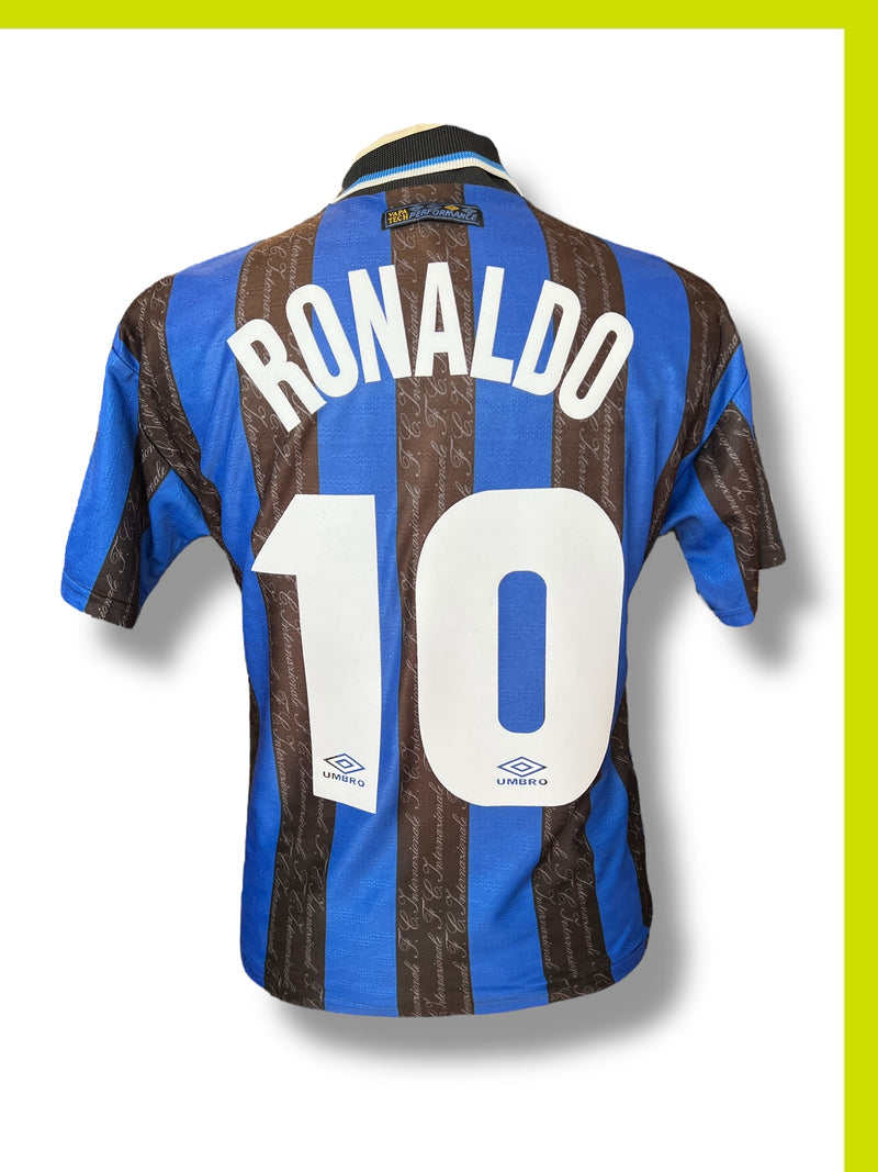 Chargez l'image dans la visionneuse de la galerie, Inter Milan 1997-1998 HOME 10 RONALDO