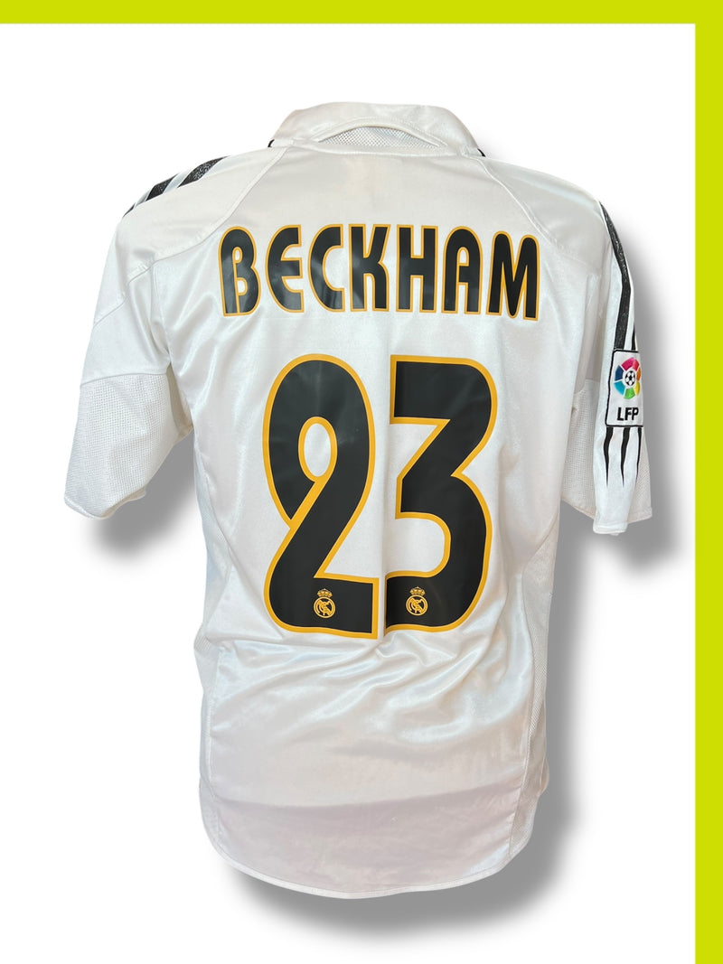 Chargez l'image dans la visionneuse de la galerie, Réal madrid 2004-2005 HOME 23 BECKHAM
