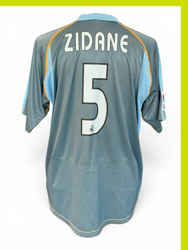 Chargez l'image dans la visionneuse de la galerie, Real Madrid 2003-2004 THIRD 5 ZIDANE