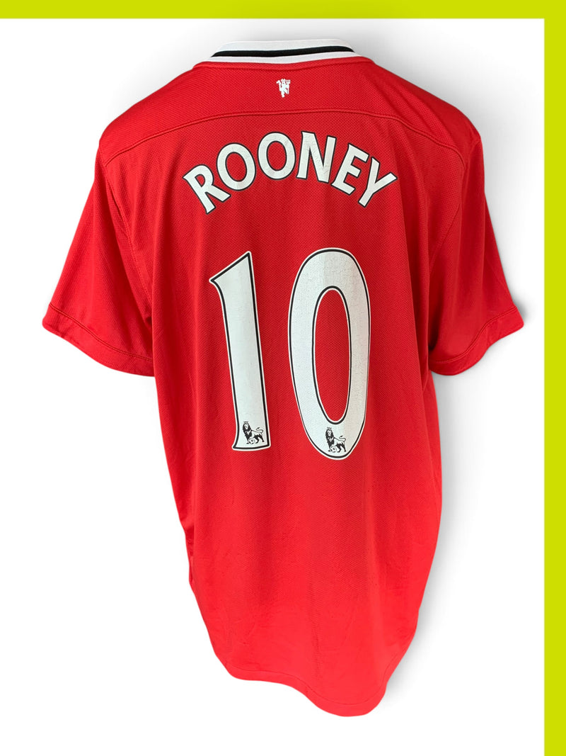 Chargez l'image dans la visionneuse de la galerie, Manchester United 2011-2012 HOME 10 ROONEY (XL)
