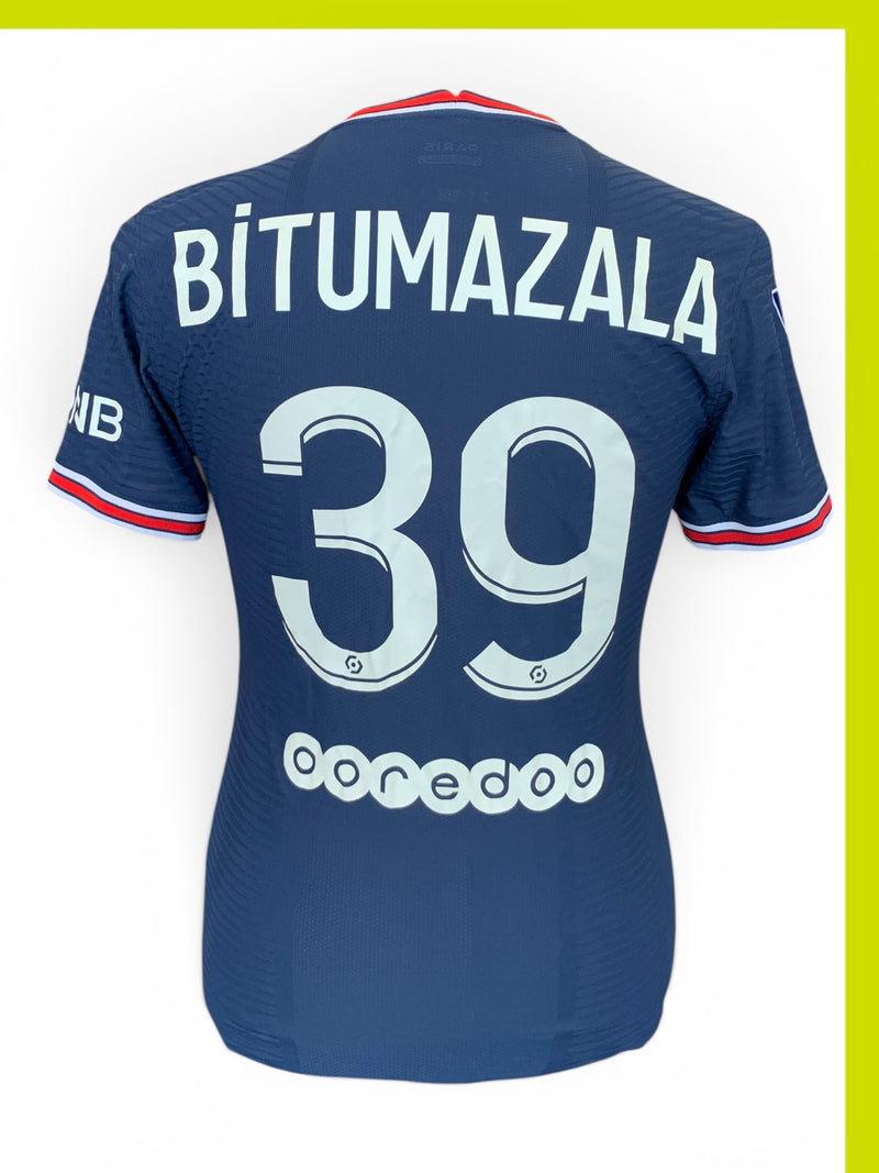 Chargez l'image dans la visionneuse de la galerie, PSG 2021-2022 HOME 39 BITUMAZALA