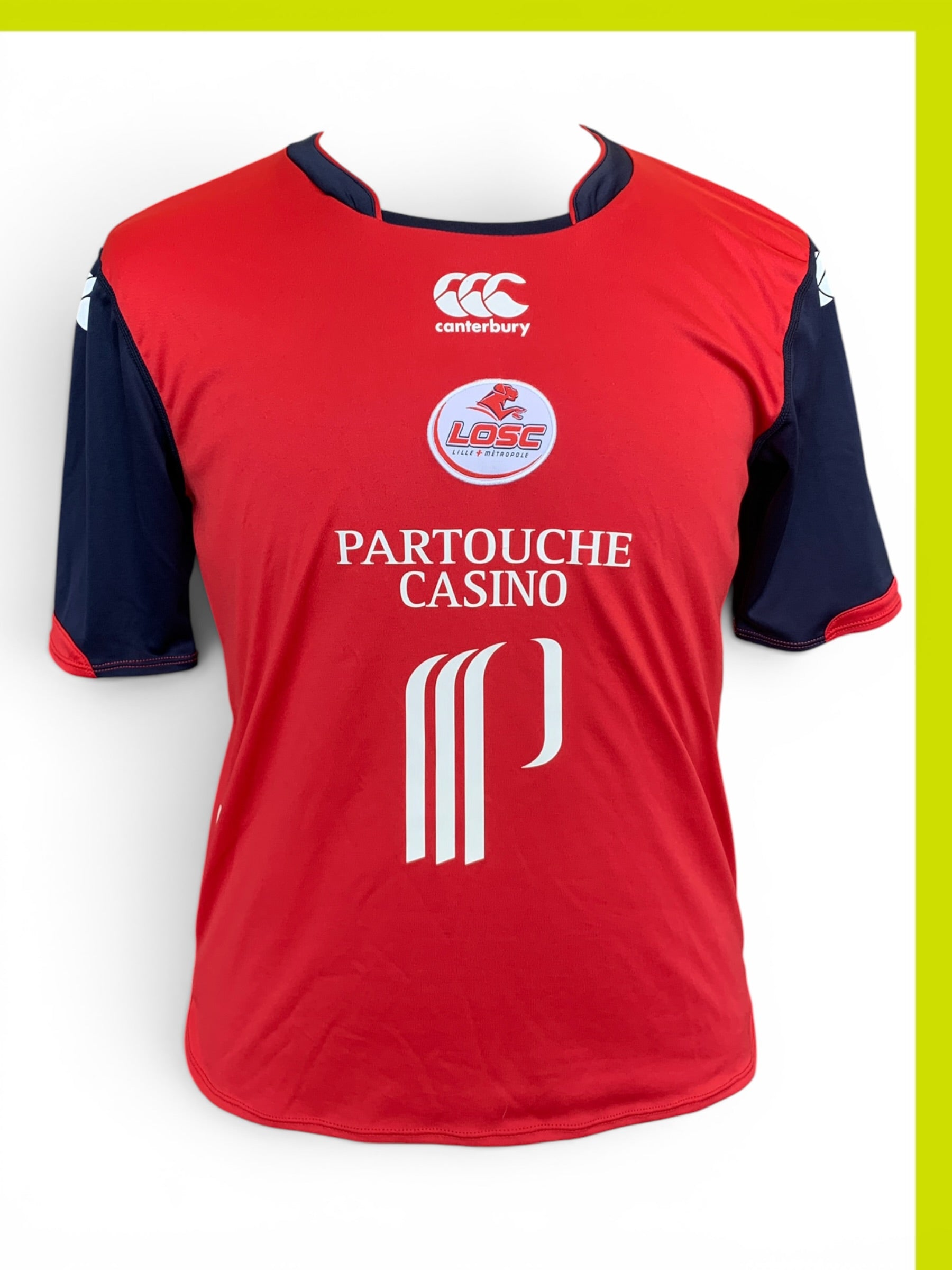 Maillot football vintage Lille 2008-2009 HOME 26 HAZARD – Football