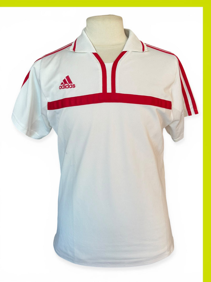 Chargez l'image dans la visionneuse de la galerie, Template Adidas Blanc à bandes rouges