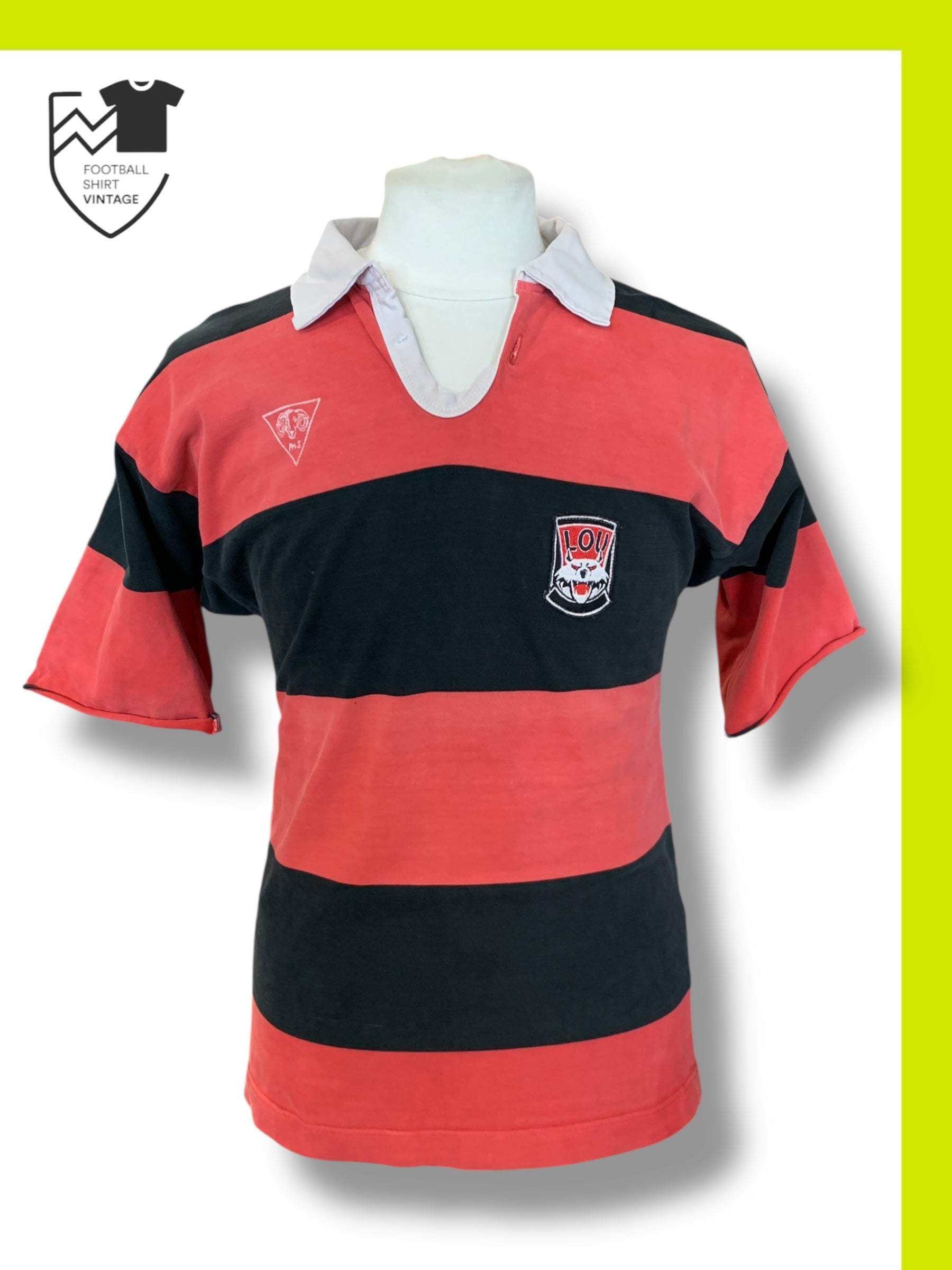 Maillot Vintage Rugby Castleford Tigers Années 90 - Taille M/L (40) - État Correct Avec Traces D'usage