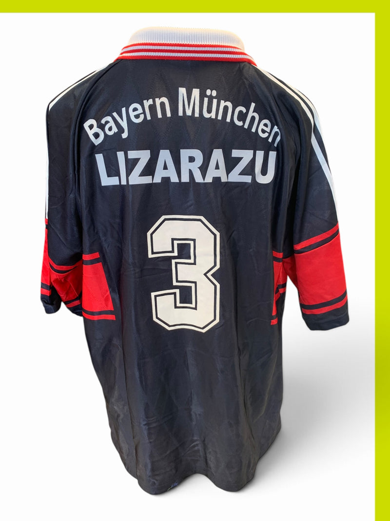Chargez l'image dans la visionneuse de la galerie, Bayern Munich 1998-1999 HOME 3 LIZARAZU (XL)