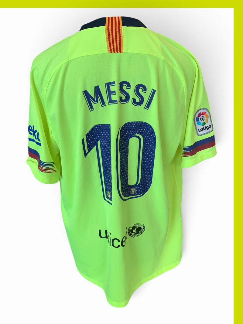 Chargez l'image dans la visionneuse de la galerie, Barcelone 2018-2019 AWAY 10 MESSI (XL)