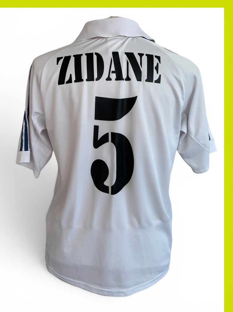 Chargez l'image dans la visionneuse de la galerie, Réal Madrid 2001-2002 HOME 5 ZIDANE (S)