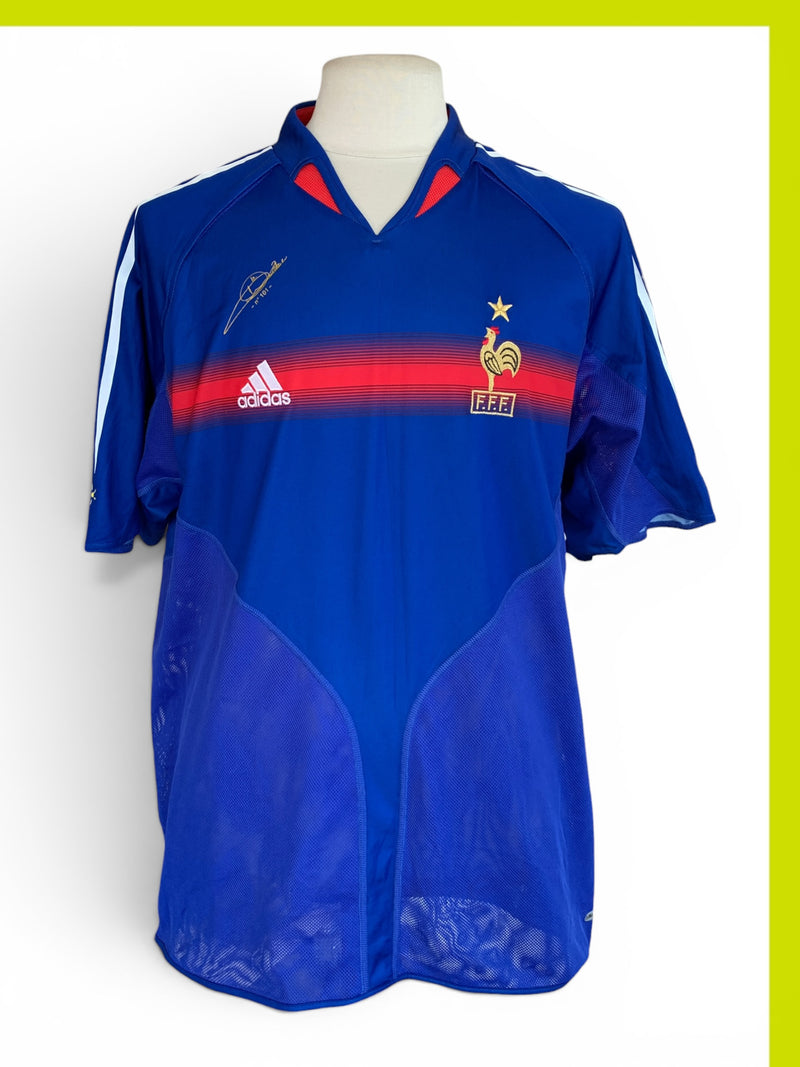 Chargez l'image dans la visionneuse de la galerie, France 2004 HOME 10 ZIDANE (XL)