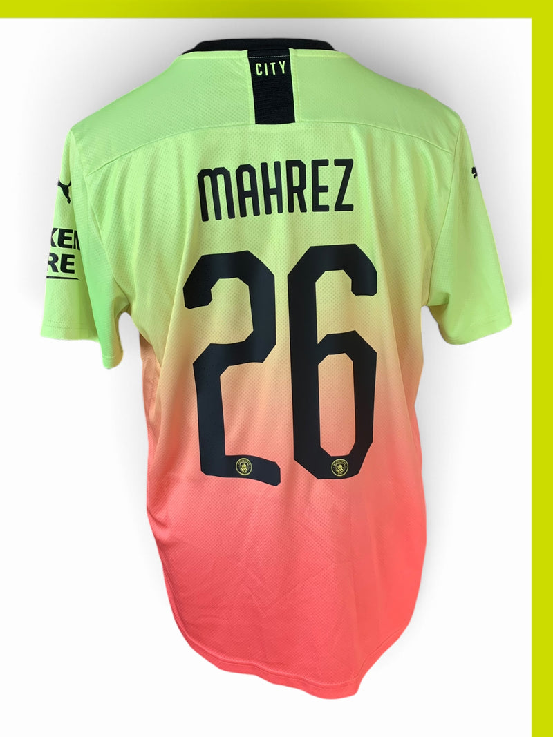 Chargez l'image dans la visionneuse de la galerie, Manchester City 2019-2020 AWAY 26 MAHREZ (L)