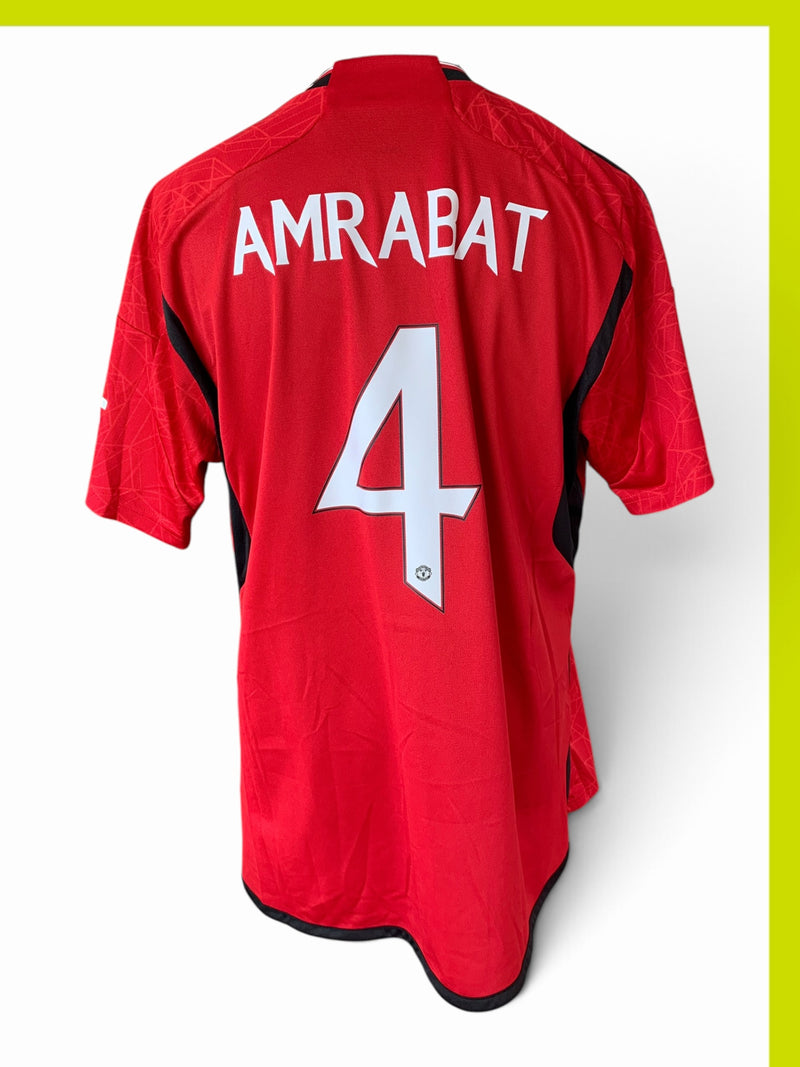 Chargez l'image dans la visionneuse de la galerie, Manchester United 2023-2024 HOME 4 AMRABAT (XL)