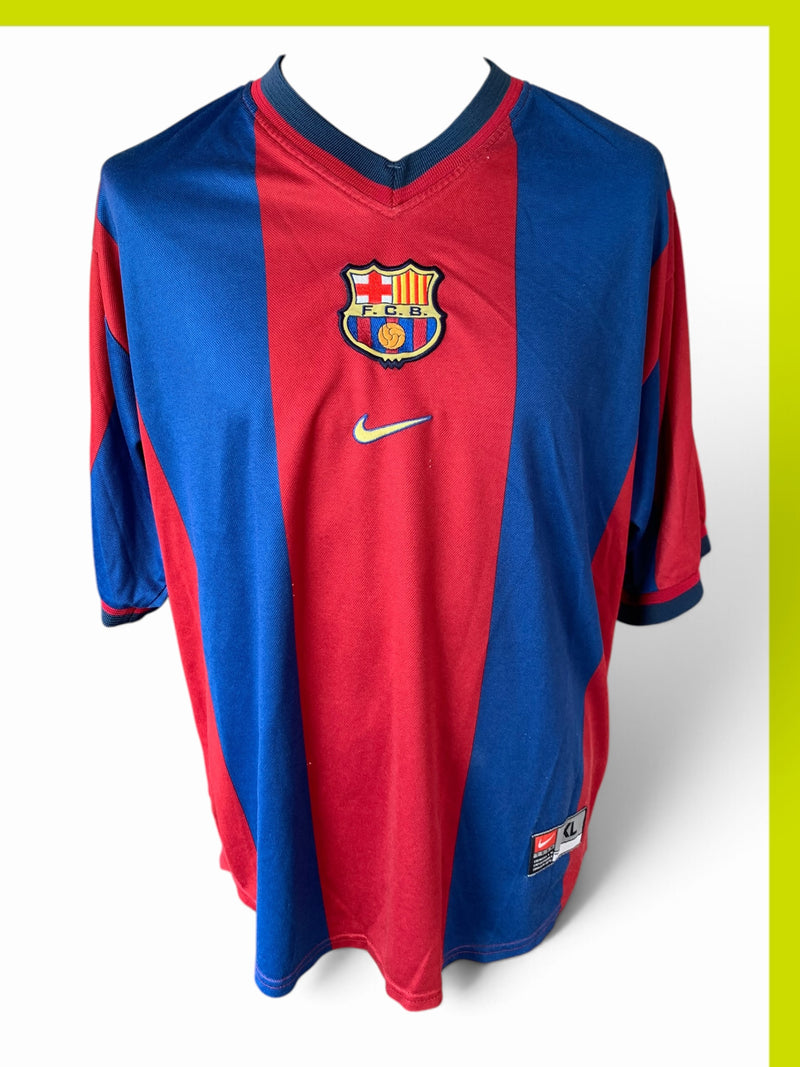 Chargez l'image dans la visionneuse de la galerie, Barcelone 1999-2000 HOME 7 FIGO (XL)