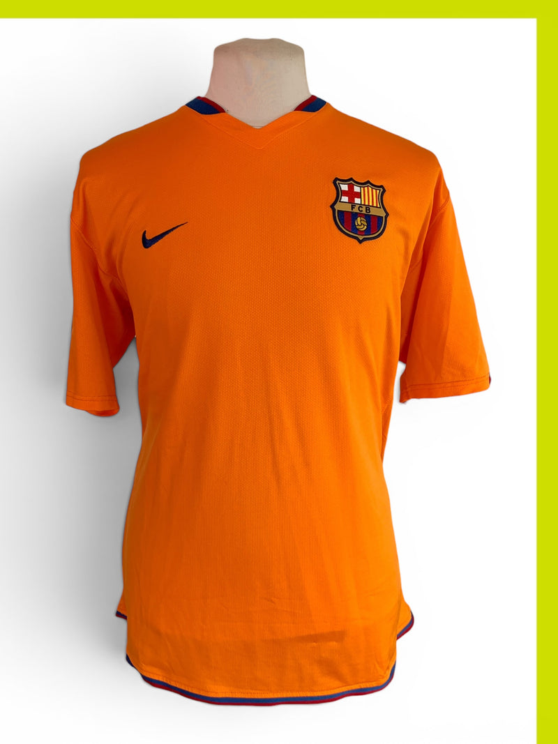 Chargez l'image dans la visionneuse de la galerie, Barcelone 2007-2008 AWAY 19 MESSI (XXL)