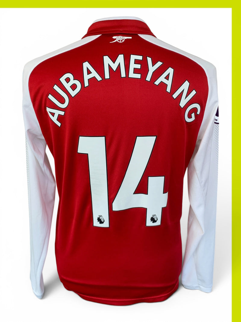 Chargez l'image dans la visionneuse de la galerie, Arsenal 2017-2018 HOME 14 AUBAMEYANG (M)