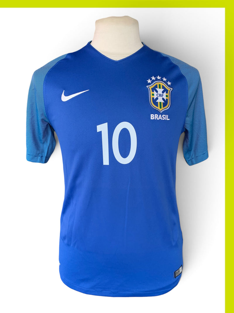 Chargez l'image dans la visionneuse de la galerie, Bresil 2016 AWAY 10 NEYMAR JR (M)