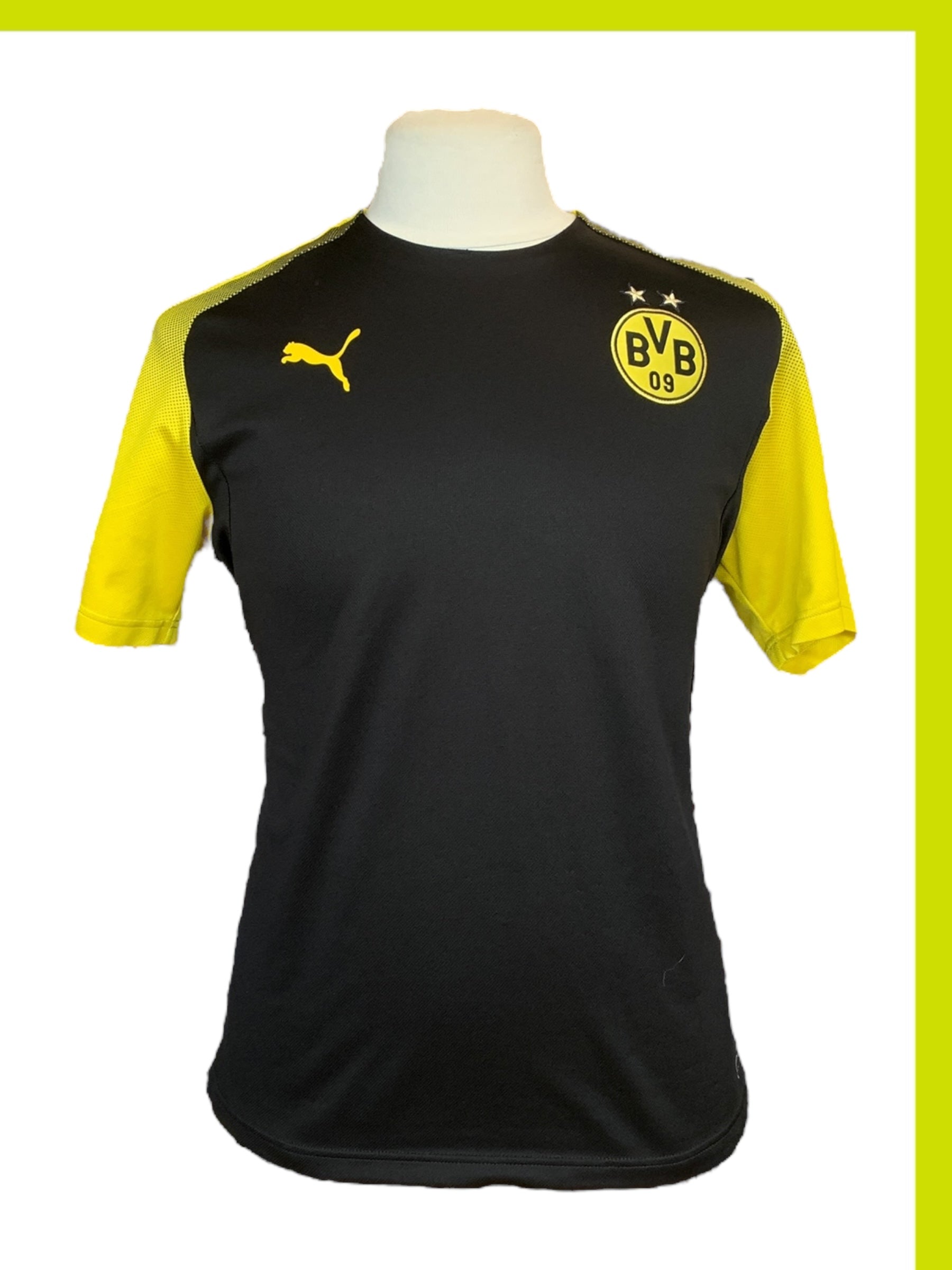 PUMA Borussia Dortmund Maillot Accueil Homme Jaune/Noir FR : XL (Taille Fabricant : XL - 56/58