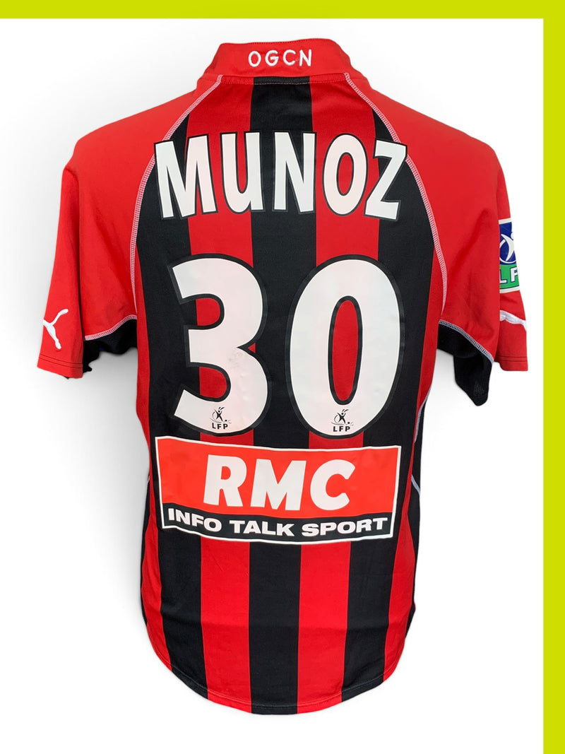 Chargez l'image dans la visionneuse de la galerie, Nice 2003-2004 Goal 30 MUNOZ (XL)