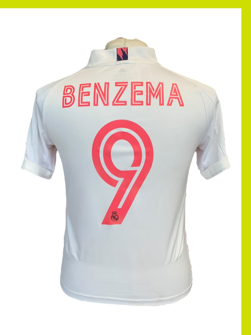 Chargez l'image dans la visionneuse de la galerie, Réal madrid 2020-2021 HOME 9 BENZEMA