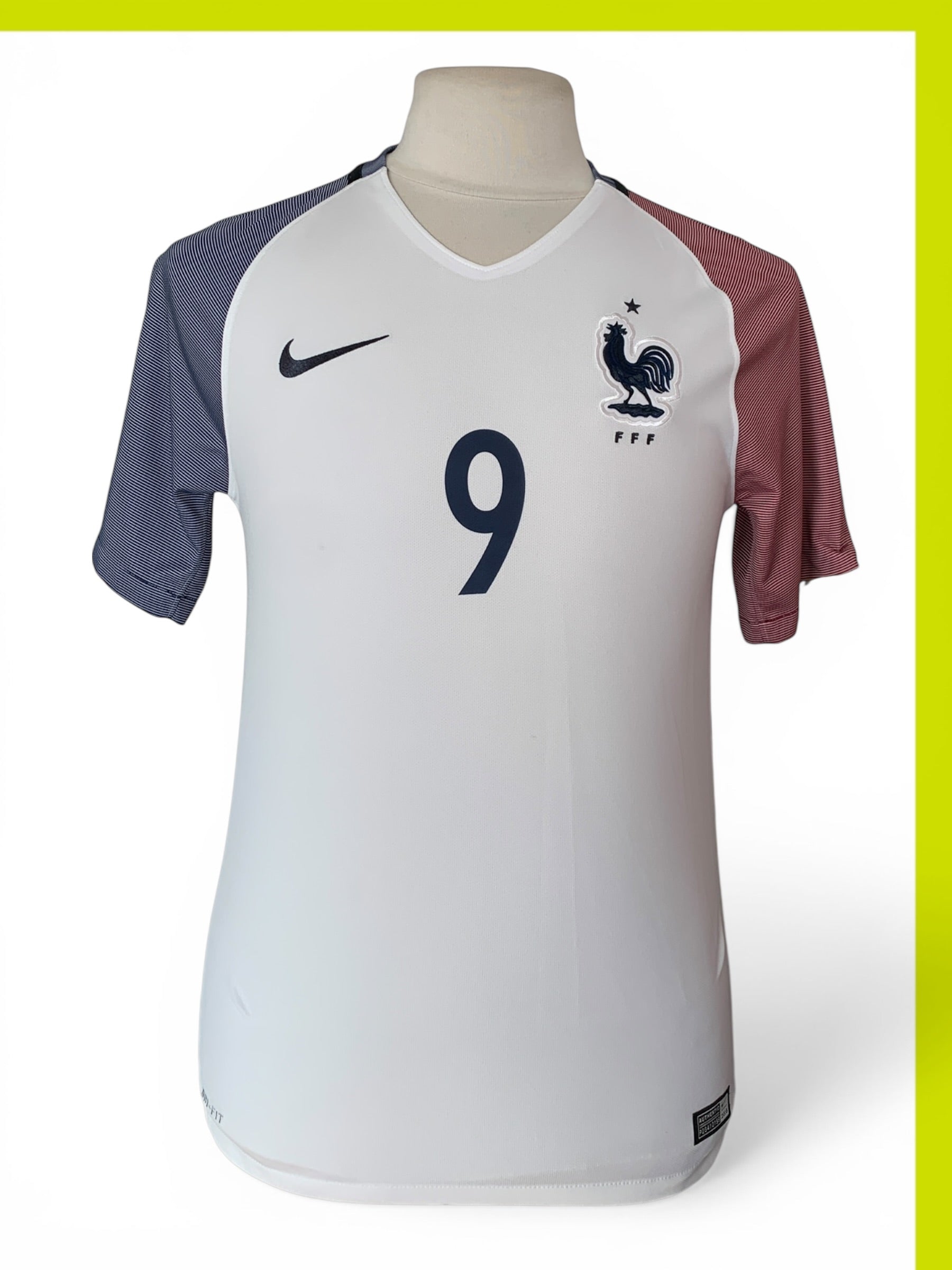 Maillot Equipe De France Giroud #9 - Saison 2014-2015, Domicile, Taille M