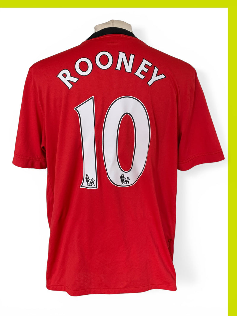Chargez l'image dans la visionneuse de la galerie, Manchester United 2009-2010 HOME 10 ROONEY