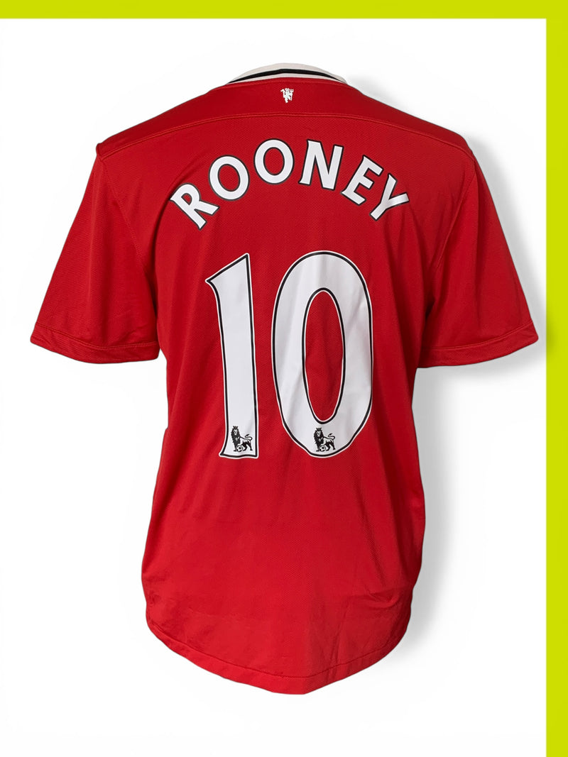 Chargez l'image dans la visionneuse de la galerie, Manchester United 2011-2012 HOME 10 ROONEY