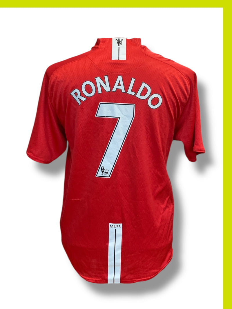 Chargez l'image dans la visionneuse de la galerie, Manchester United 2007-2009 HOME 7 RONALDO