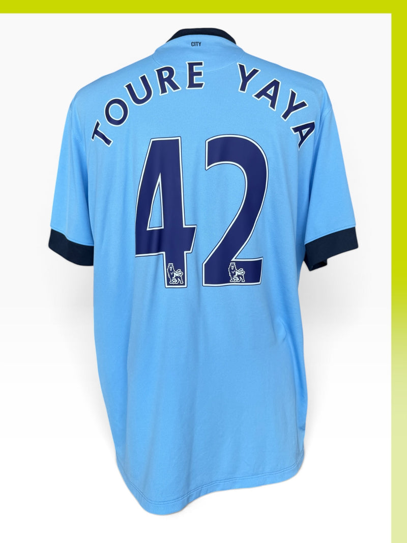 Chargez l'image dans la visionneuse de la galerie, Manchester City 2014-2015 HOME 42 TOURE YAYA (XXL)