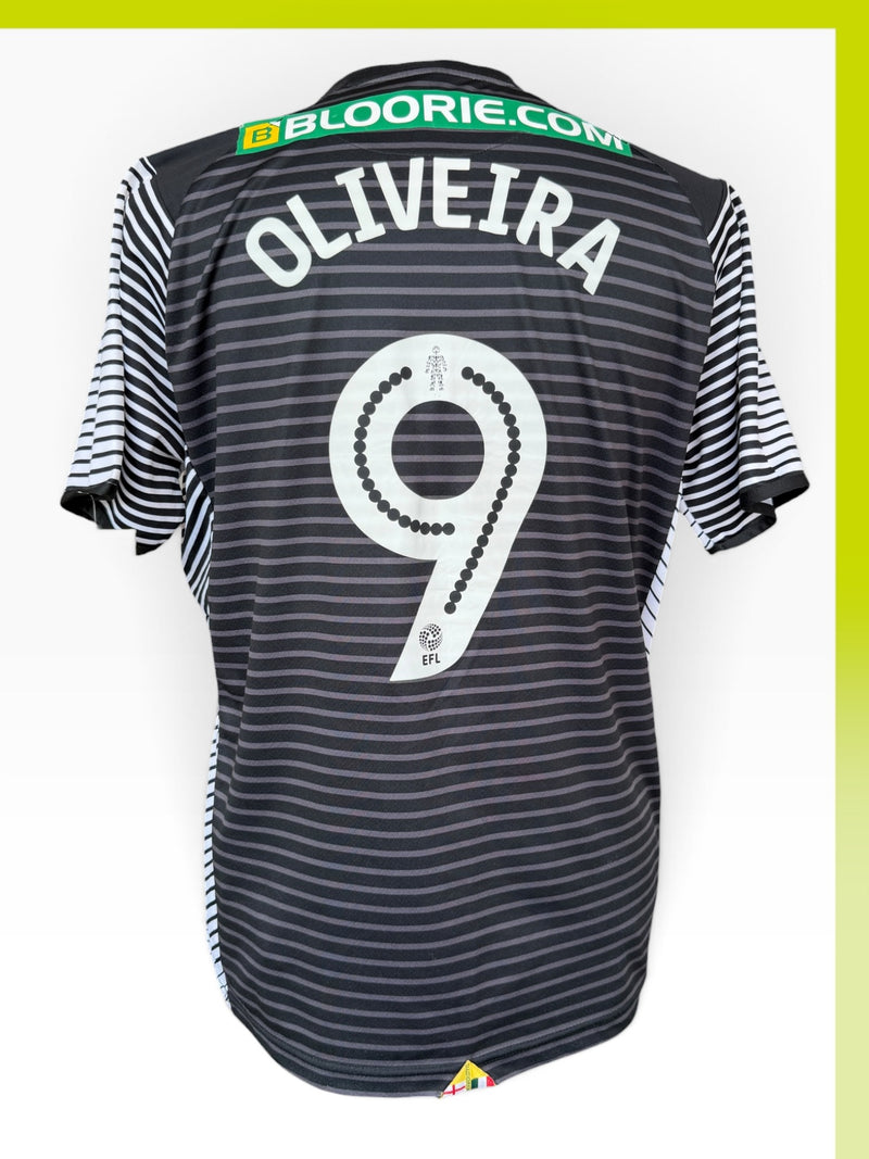 Chargez l'image dans la visionneuse de la galerie, Norwich City 2017-2018 AWAY 9 OLIVEIRA (XL)