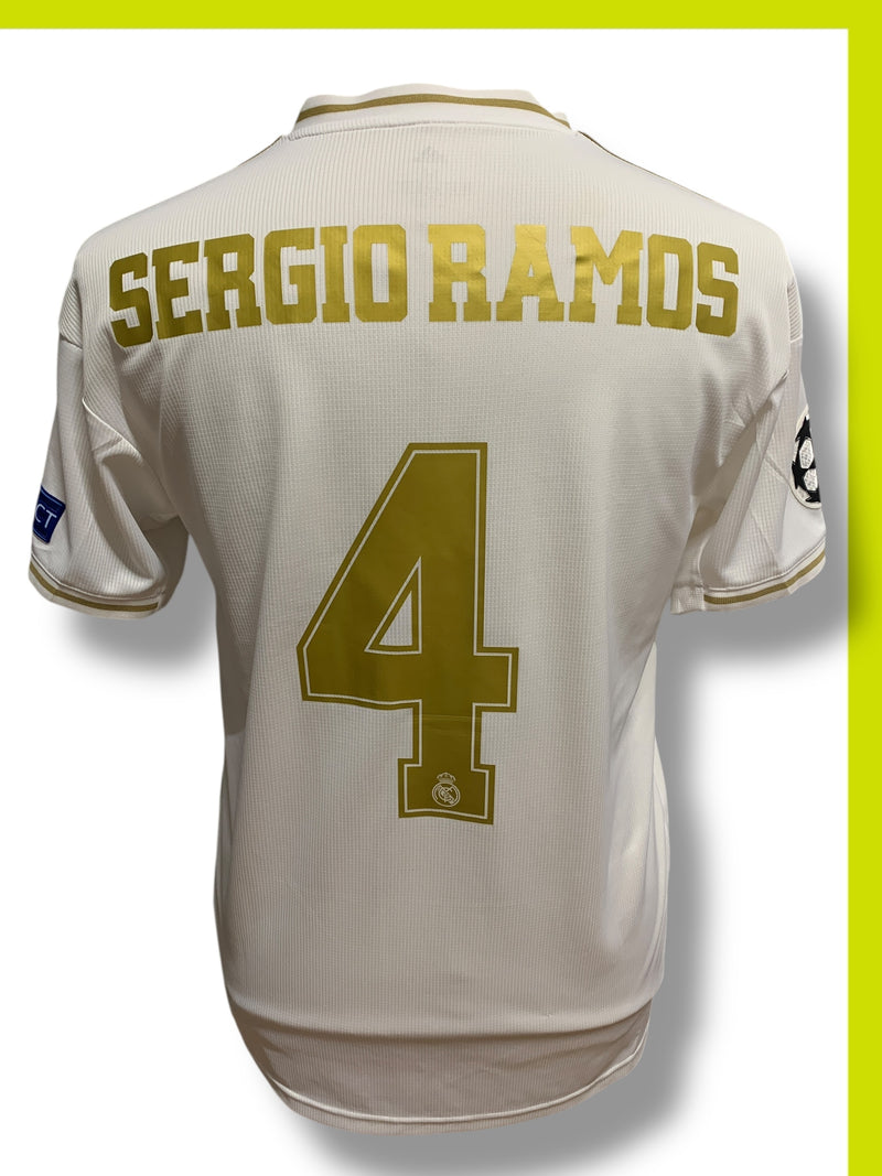 Chargez l'image dans la visionneuse de la galerie, Réal madrid 2019-2020 HOME 4 SERGIO RAMOS