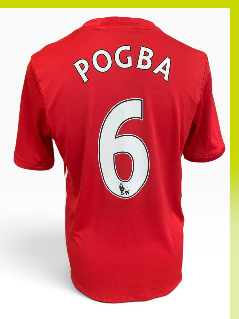 Chargez l'image dans la visionneuse de la galerie, Manchester United 2016-2017 HOME 6 POGBA (16)