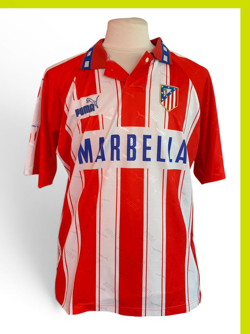 Chargez l'image dans la visionneuse de la galerie, Atlético Madrid 1994-1995 HOME