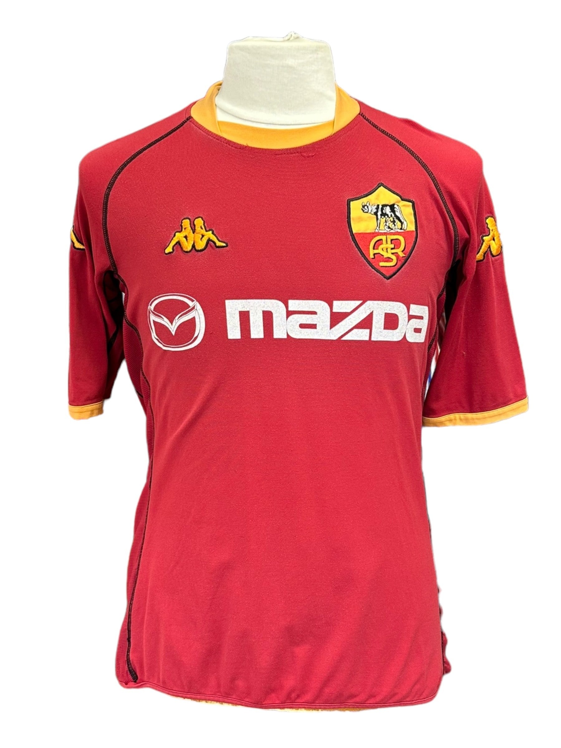 Maillot AS Roma 2003/2004 Domicile – Diadora – Taille L – Italie – Occasion